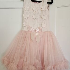Popatu Pink Butterfly Dress